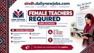 Female teacher teaching students in a bright school classroom