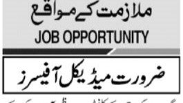 Willing Ways Medical Officer Jobs Karachi 2026 – Apply Now