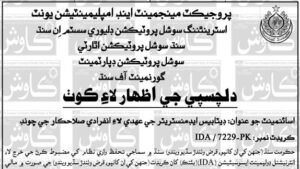 SSPA Karachi Jobs 2026 — Database Administrator, Individual Consultant